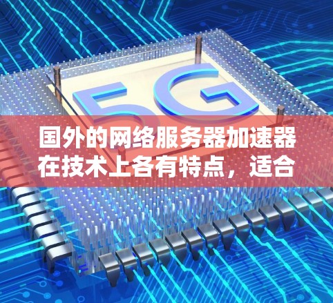 国外的网络服务器加速器在技术上各有特点，适合不同的需求。以下是一些知名的加速器推荐