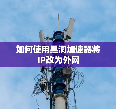 如何使用黑洞加速器将IP改为外网