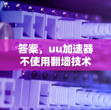 答案，uu加速器不使用翻墙技术