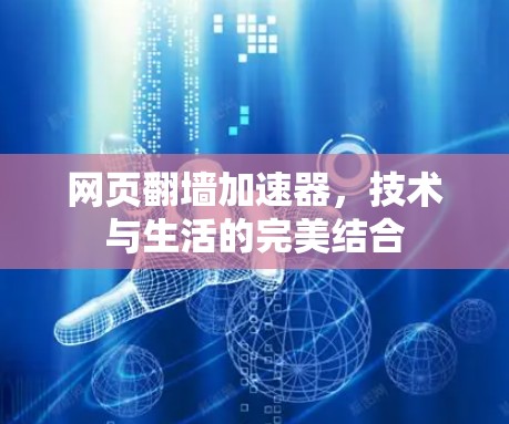 网页翻墙加速器，技术与生活的完美结合