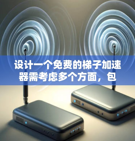 设计一个免费的梯子加速器需考虑多个方面，包括网页加载、缓存优化、弹出提示、效率提升等。以下是一个详细的设计方案，涵盖所有关键步骤