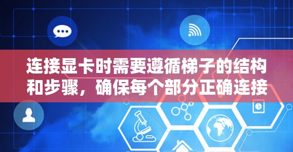 连接显卡时需要遵循梯子的结构和步骤，确保每个部分正确连接，以避免故障。以下是详细的指导步骤