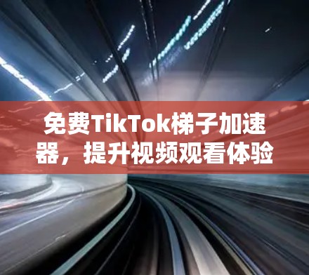 免费TikTok梯子加速器，提升视频观看体验的实用工具