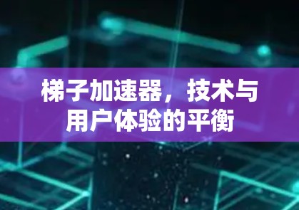 梯子加速器，技术与用户体验的平衡