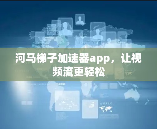 河马梯子加速器app，让视频流更轻松
