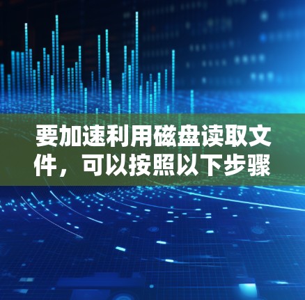 要加速利用磁盘读取文件，可以按照以下步骤操作