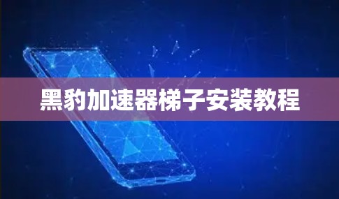 黑豹加速器梯子安装教程
