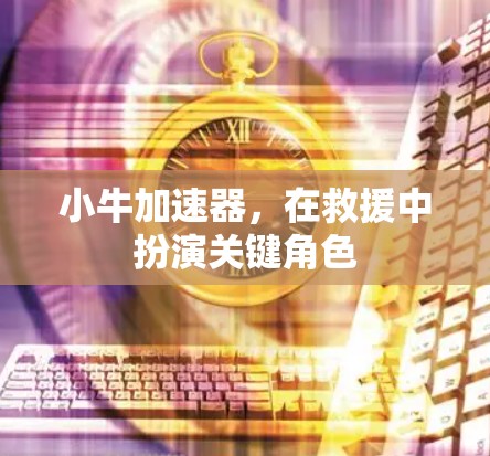 小牛加速器，在救援中扮演关键角色