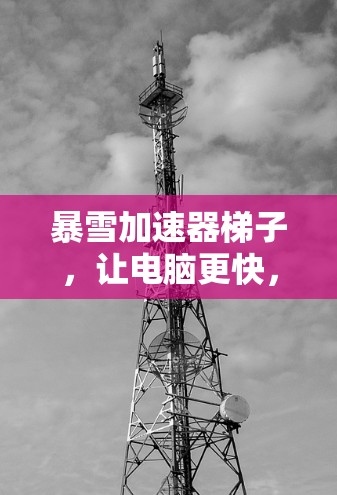 暴雪加速器梯子，让电脑更快，更轻松