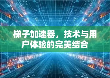 梯子加速器，技术与用户体验的完美结合