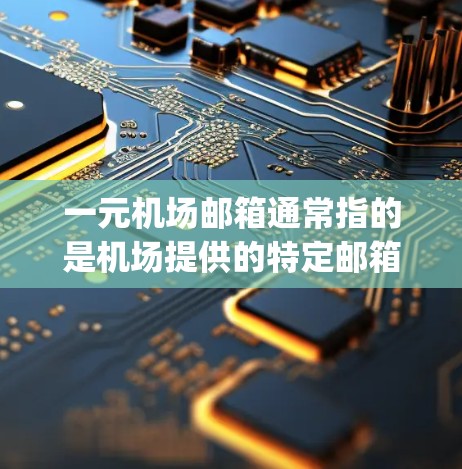 一元机场邮箱通常指的是机场提供的特定邮箱，用于机场的日常运营、支付、ticketing等任务。这些邮箱地址因机场而异，需要具体查看机场的官网或联系机场客服获取准确信息