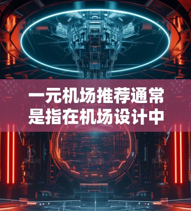一元机场推荐通常是指在机场设计中推荐的单点设计，旨在通过独特的空间设计和功能，吸引游客。这种设计往往强调简洁、高效、舒适，同时兼顾美观和实用性。以下是一元机场推荐的常见方向