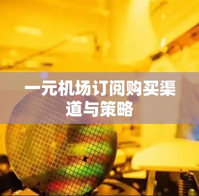 一元机场订阅购买渠道与策略