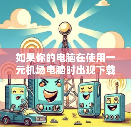 如果你的电脑在使用一元机场电脑时出现下载失败，这通常是因为网络连接不畅、软件兼容性问题或磁盘驱动问题。以下是一些可能的解决方案