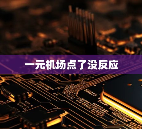 一元机场点了没反应