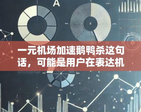 一元机场加速鹅鸭杀这句话，可能是用户在表达机场处理鹅鸭（如鸟类或类似问题）的方法或流程。以下是对这句话的解释和可能的解决方案