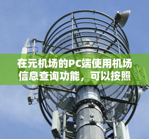 在元机场的PC端使用机场信息查询功能，可以按照以下步骤操作