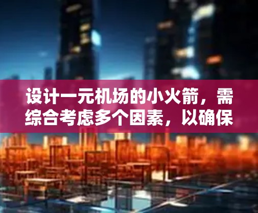 设计一元机场的小火箭，需综合考虑多个因素，以确保火箭能够快速、安全地到达机场。以下是详细的解决方案