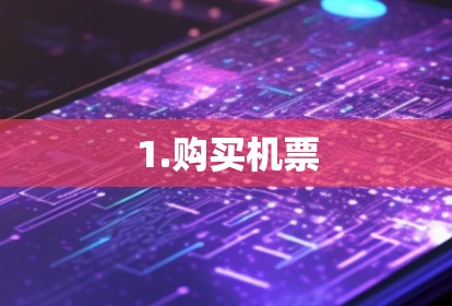1.购买机票