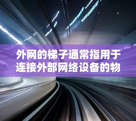 外网的梯子通常指用于连接外部网络设备的物理工具，如梯子。以下是一些解决外网梯子连接问题的步骤