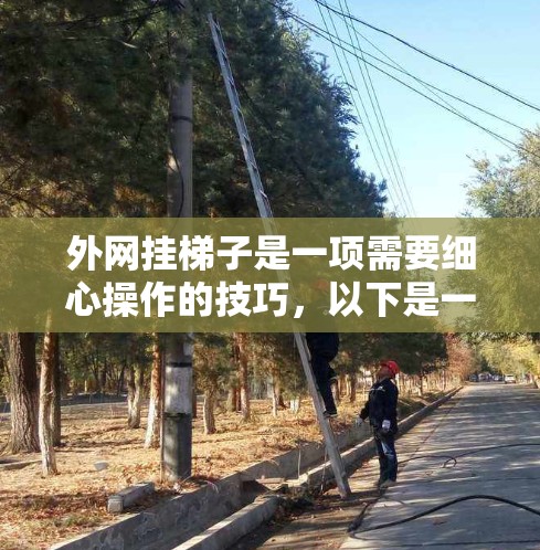 外网挂梯子是一项需要细心操作的技巧，以下是一些步骤指南