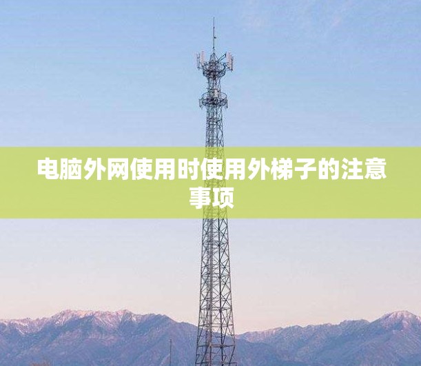 电脑外网使用时使用外梯子的注意事项