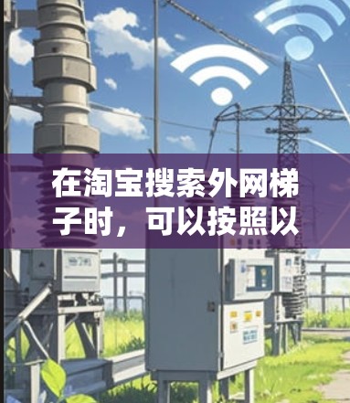 在淘宝搜索外网梯子时，可以按照以下步骤进行
