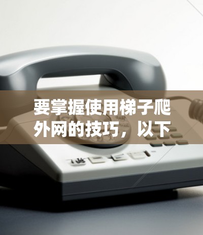 要掌握使用梯子爬外网的技巧，以下是一些系统的学习方法和步骤