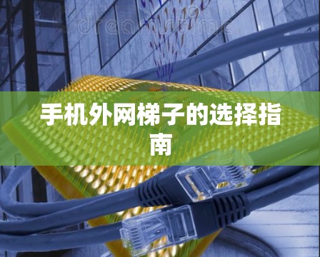 手机外网梯子的选择指南