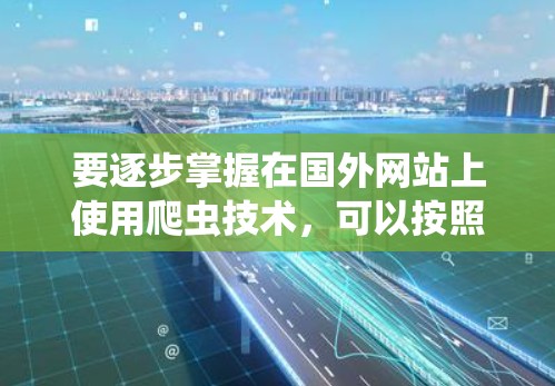 要逐步掌握在国外网站上使用爬虫技术，可以按照以下步骤进行