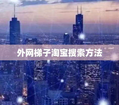 外网梯子淘宝搜索方法