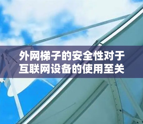 外网梯子的安全性对于互联网设备的使用至关重要。在知乎这样的社区中，外网梯子通常用于连接设备以传输网络信号。以下是对外网梯子安全性的详细介绍
