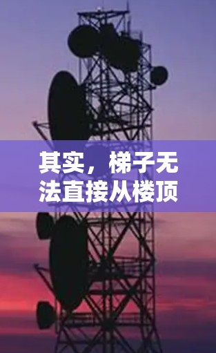 其实，梯子无法直接从楼顶连接到互联网，因为互联网是通过网络连接的。通常，我们需要先检查和配置网络设备，确保网络连接稳定后，再尝试连接到互联网