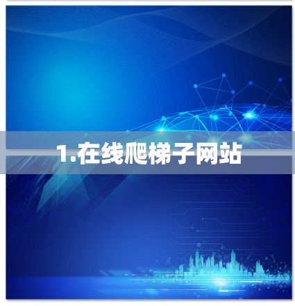 1.在线爬梯子网站