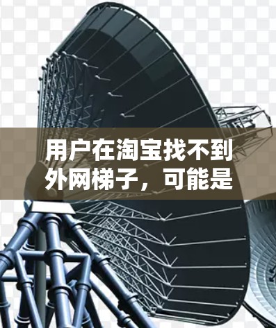 用户在淘宝找不到外网梯子，可能是由于以下原因导致的