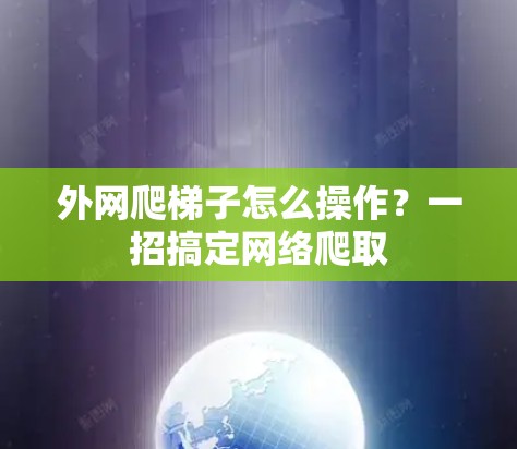 外网爬梯子怎么操作？一招搞定网络爬取