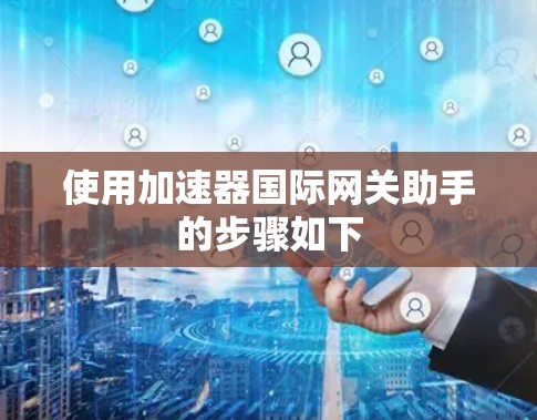 使用加速器国际网关助手的步骤如下