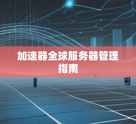 加速器全球服务器管理指南