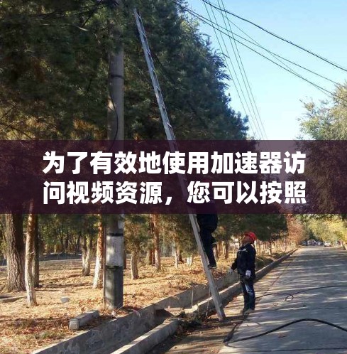 为了有效地使用加速器访问视频资源，您可以按照以下步骤进行操作