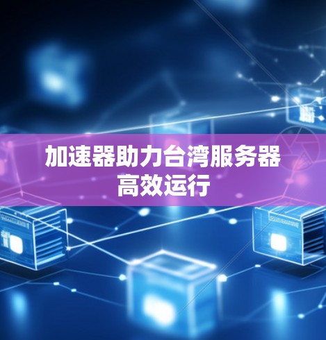 加速器助力台湾服务器高效运行