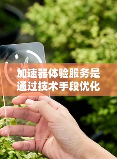 加速器体验服务是通过技术手段优化用户体验，提升用户满意度和使用效率的系统。以下是对该主题的详细总结