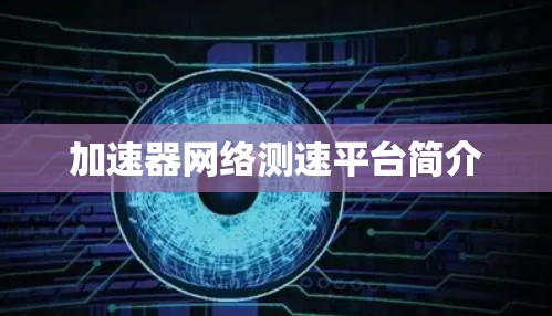 加速器网络测速平台简介