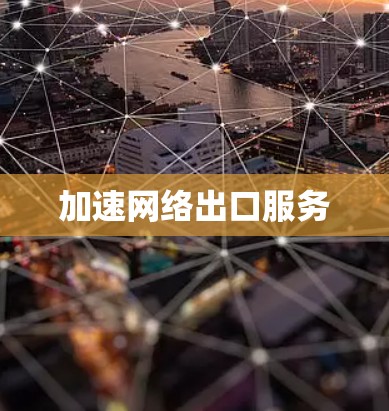 加速网络出口服务