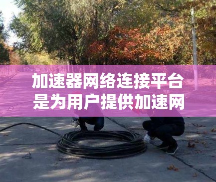 加速器网络连接平台是为用户提供加速网络连接的工具，旨在提升下载、上传或网络连接的速度。以下是对这些平台的详细介绍