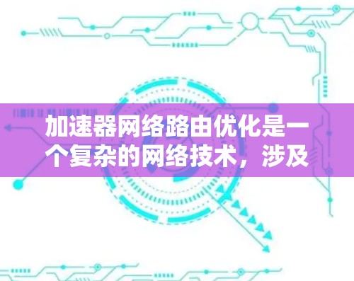 加速器网络路由优化是一个复杂的网络技术，涉及多个层次的优化和应用。以下是对这一主题的详细分析和总结