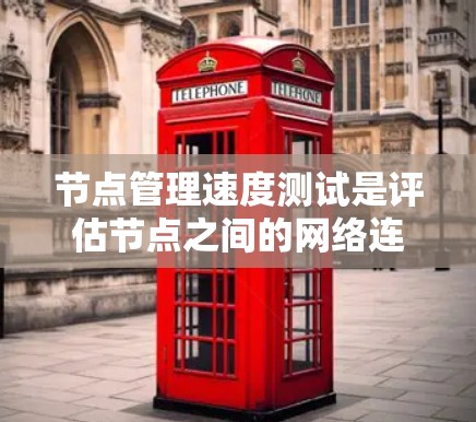 节点管理速度测试是评估节点之间的网络连接性能的重要方法，通常用于确保网络的稳定性和可用性，这对于节点服务器的运行至关重要。以下是对节点管理速度测试的详细介绍