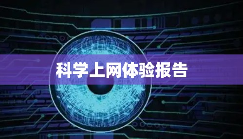 科学上网体验报告