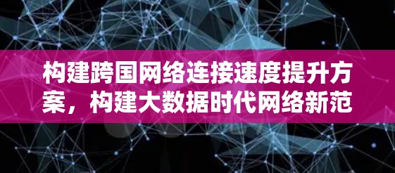 构建跨国网络连接速度提升方案，构建大数据时代网络新范式