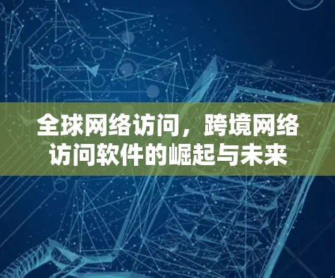 全球网络访问，跨境网络访问软件的崛起与未来
