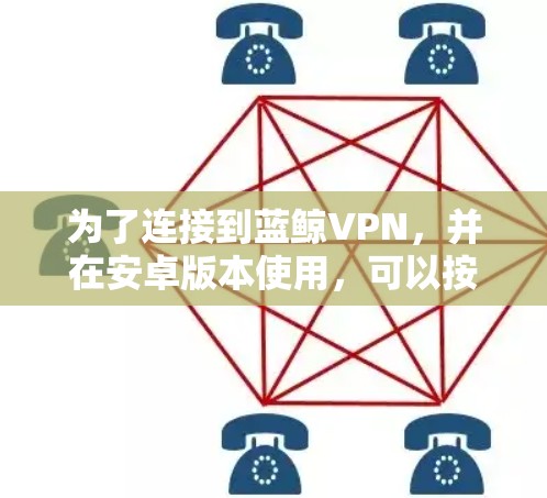 为了连接到蓝鲸VPN，并在安卓版本使用，可以按照以下步骤进行